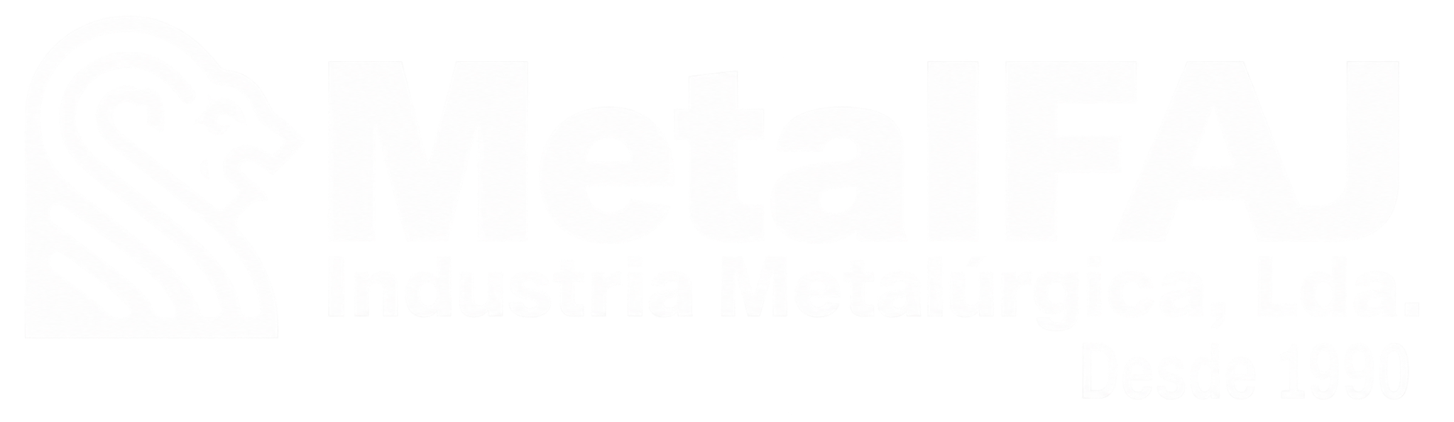 logo metalfaj branco